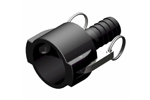 Adapter camlock 2 inch - 1 ¼ inch slangtule