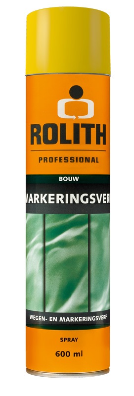 Rolith lijnmarkering - 600 ml - geel