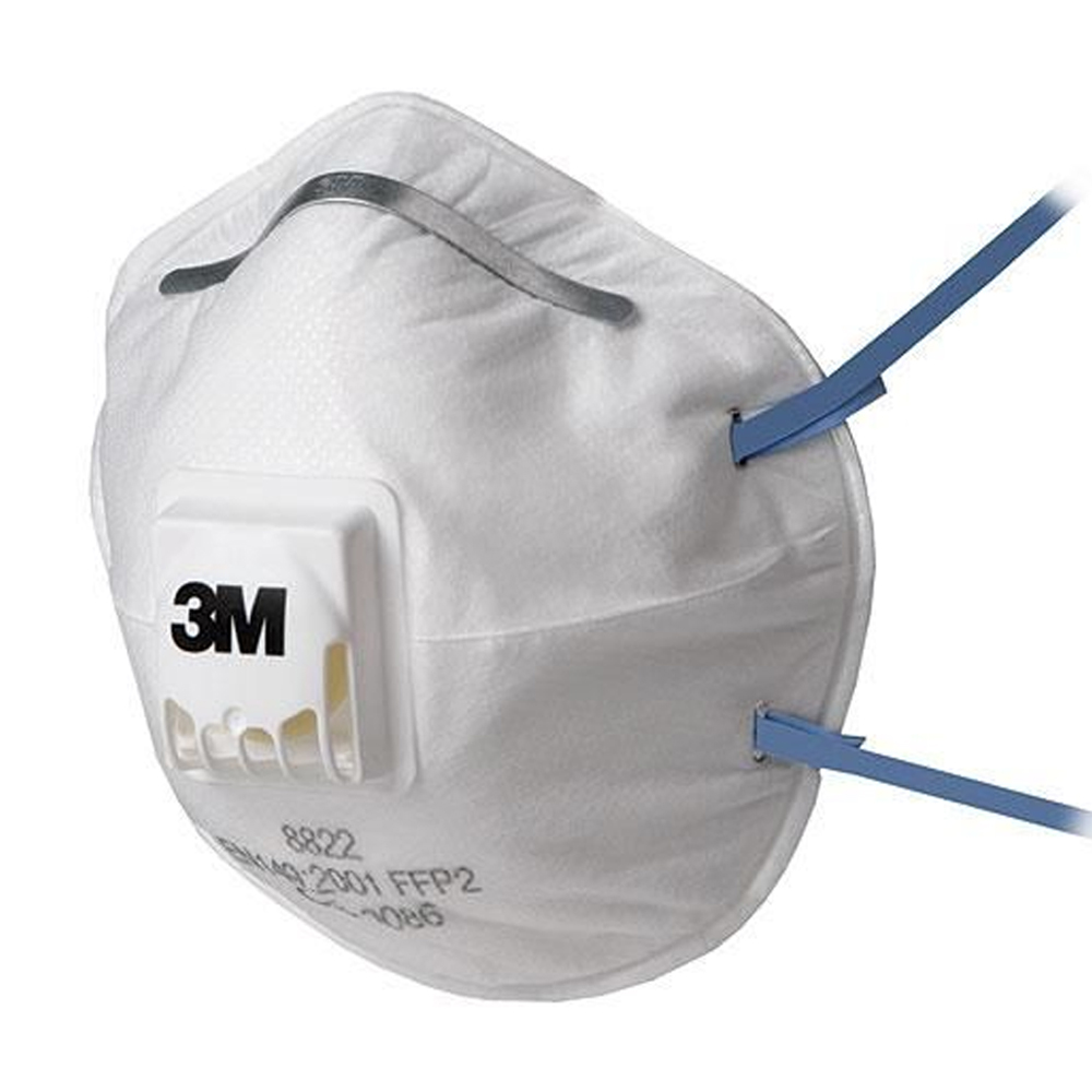 3M 8822 stofmasker FP2, 10 stuks