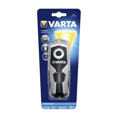 Varta dynamo light inclusief Li-ion pack