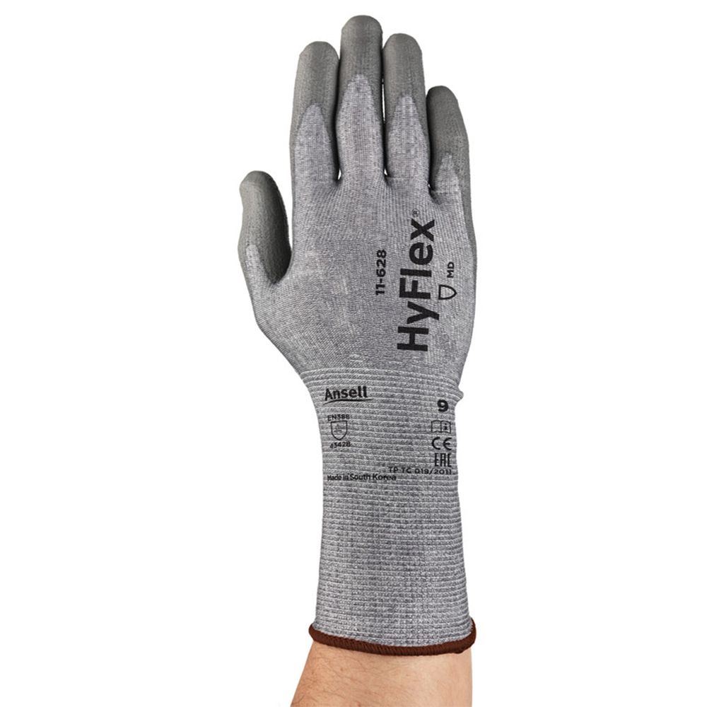 Ansell HyFlex 11-628 grijs handschoen