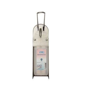 RVS gel/alcoholdispenser, 1000ml 33,5 x 9,2 x 9 cm