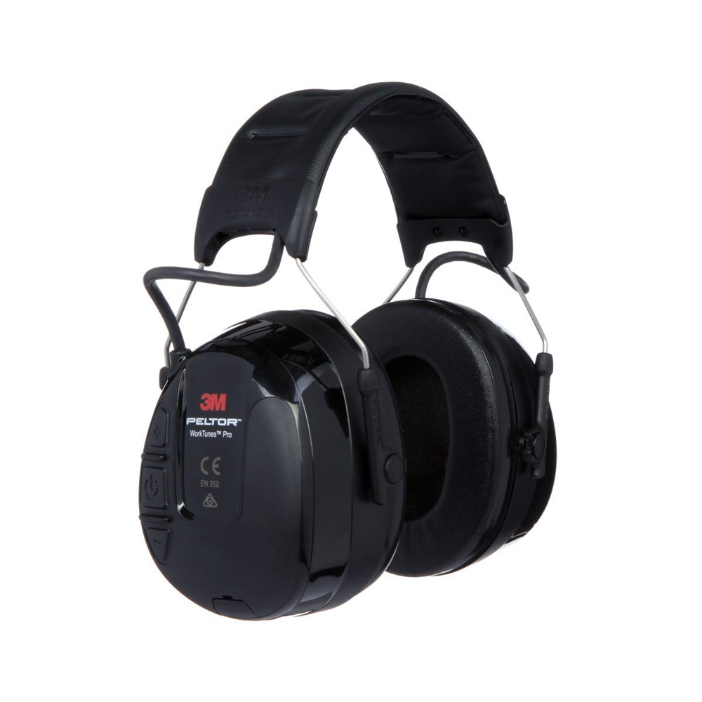 3M Peltor WorkTunes Pro Headset met AM/FM-radio met hoofdband