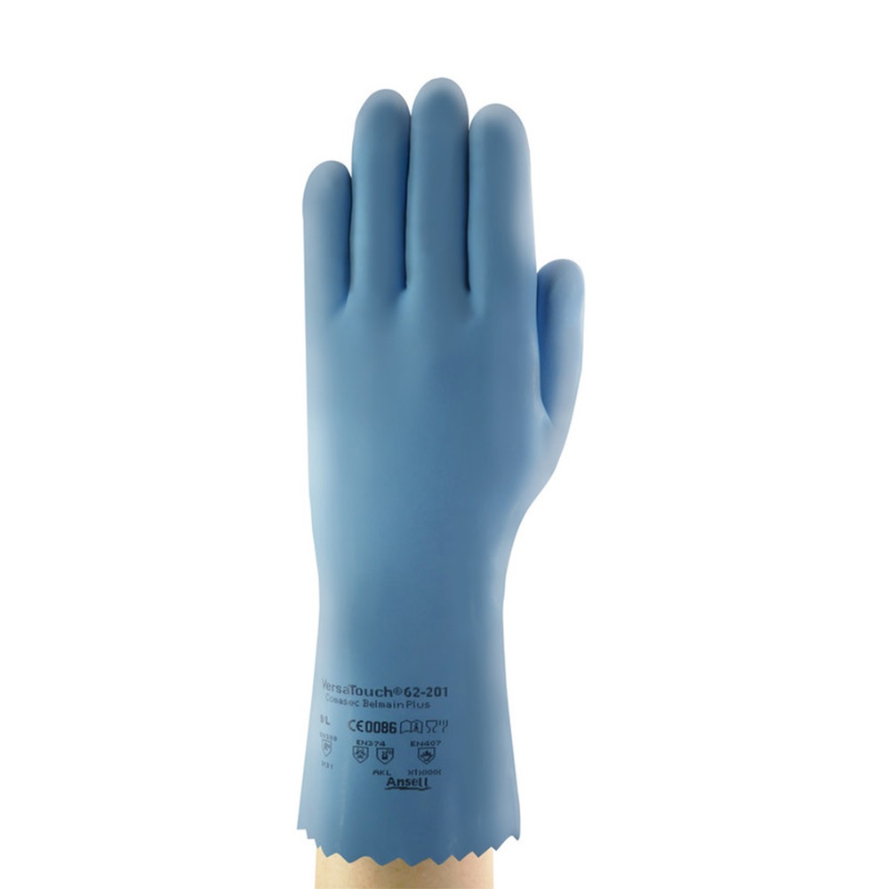 Ansell AlphaTec 62-201 chemische natuurrubber handschoenen 