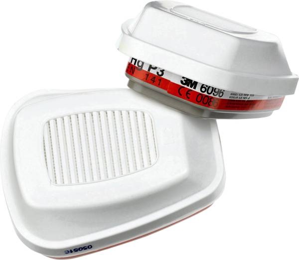 3M 6096 A1E1HgP3 gas- en dampfilter, 4 stuks per verpakking