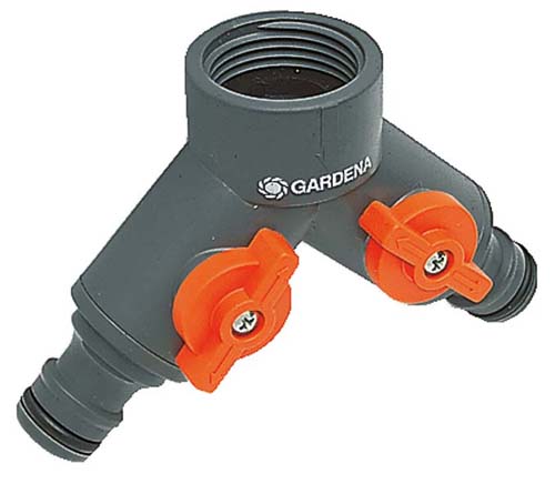 Gardena 2-weg ventiel 3/4 inch