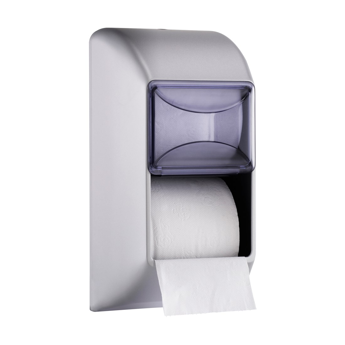 Dubbele Toiletroldispenser Verticaal Satin