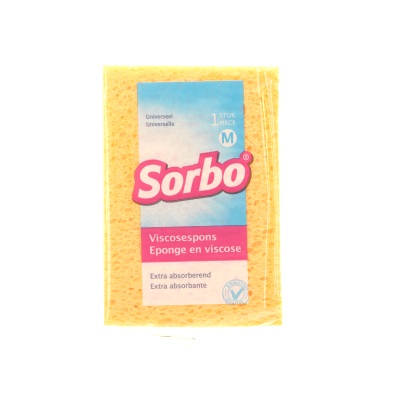 Sorbo Spons viscose medium 14x10x3,5 cm