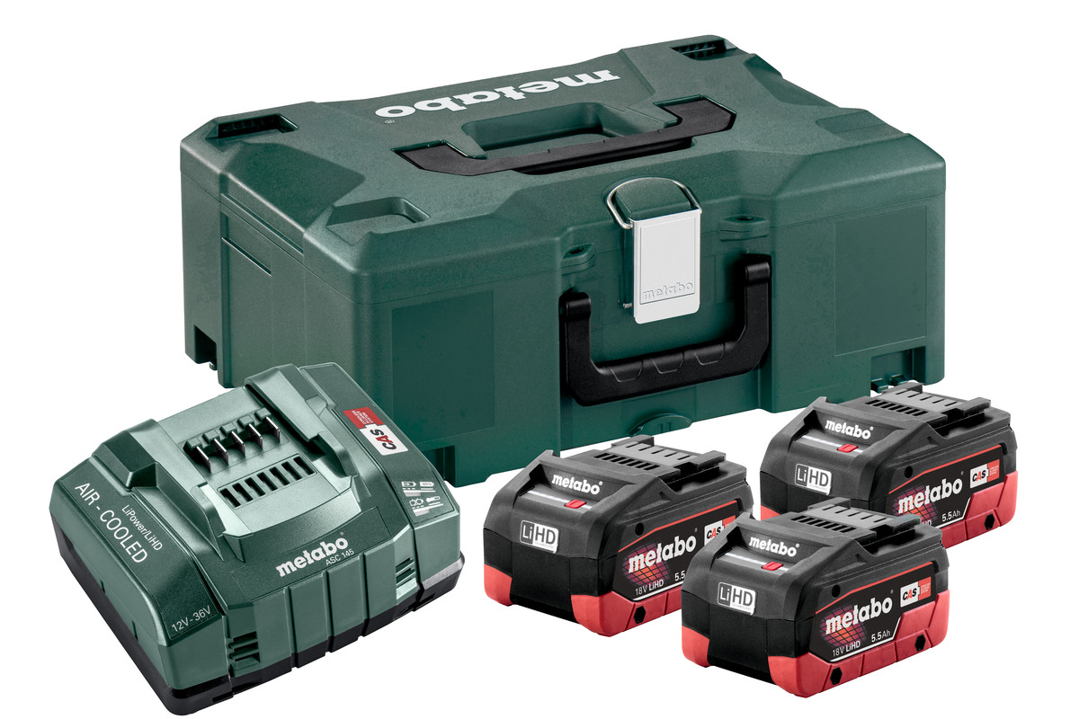 Metabo basisset LIHD 5.5 AH + Metaloc