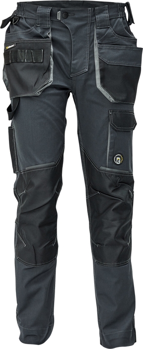 CERVA Dayboro Werkbroek Grijs Met Multipockets TRIFIBETEX® Stof, Elastisch Pasvorm