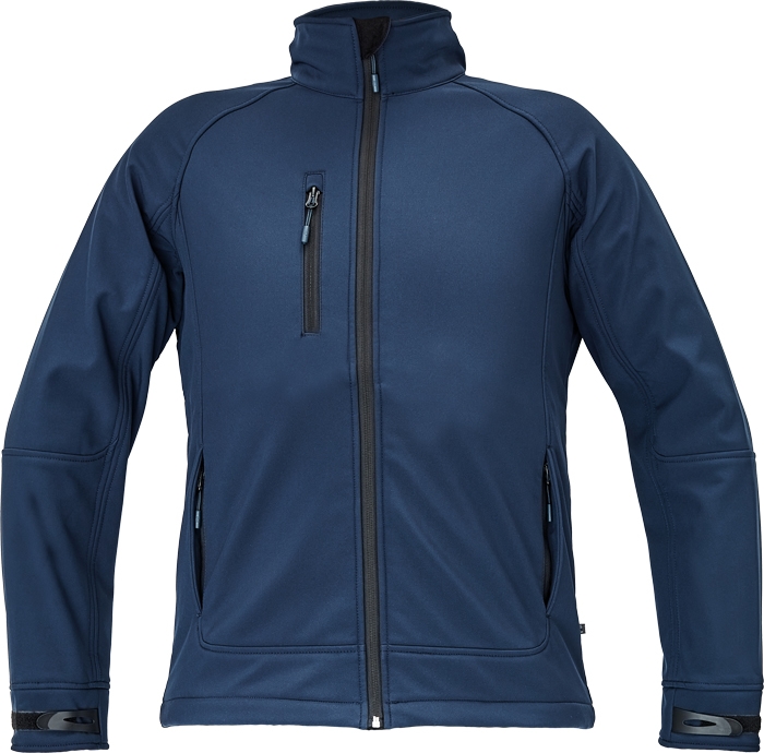 CERVA Chitra softshell donker-blauw jas fleece aan de binnenzijde