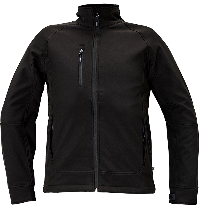 CERVA Chitra Softshell Zwart Jas Fleece Aan De Binnenzijde