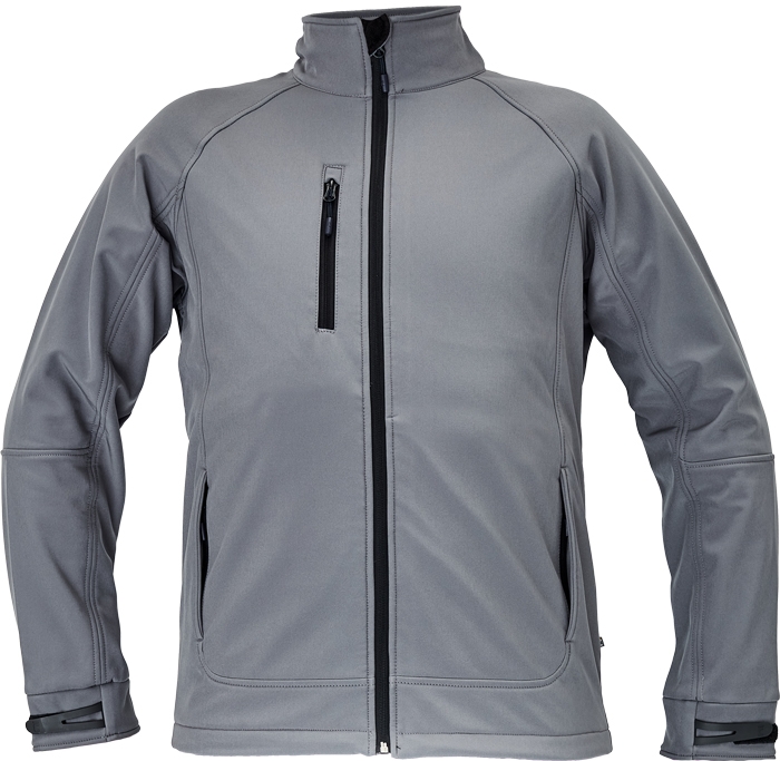 CERVA Chitra Softshell Jas Grijs fleece aan de binnenzijde