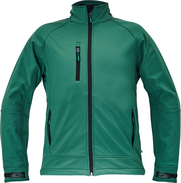 CERVA Chitra Softshell Jas Groen Fleece Aan De Binnenzijde