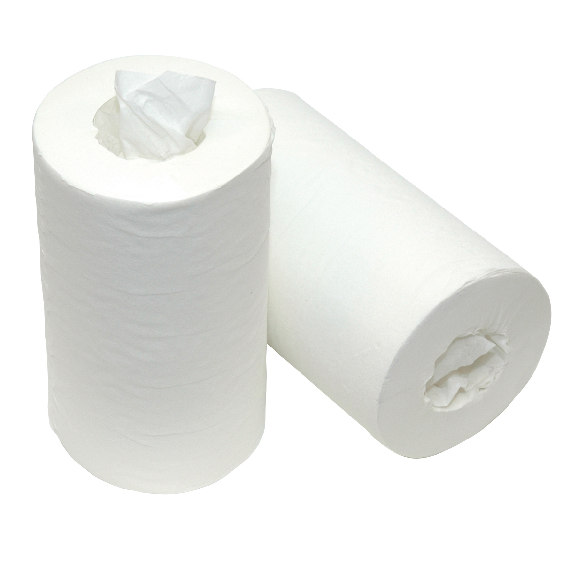 Minirol wit cellulose 1-laags 120x20 / 12 in pak zonder koker