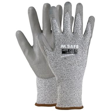 M-Safe HPPE CUT-C 14-089 snijbestendige handschoen grijs