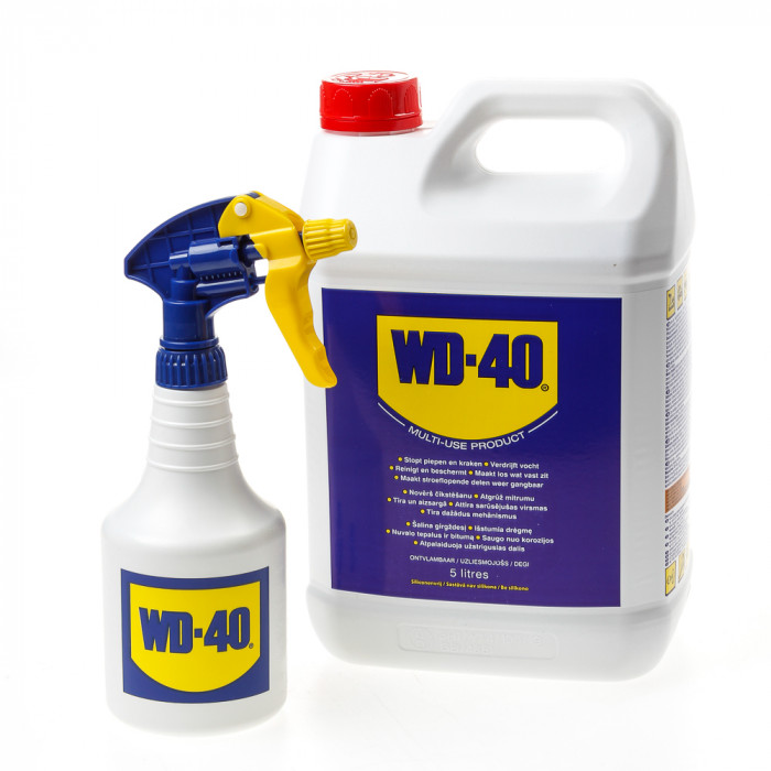 WD-40 Multi-Use 5 liter can smeermiddel + verstuiver