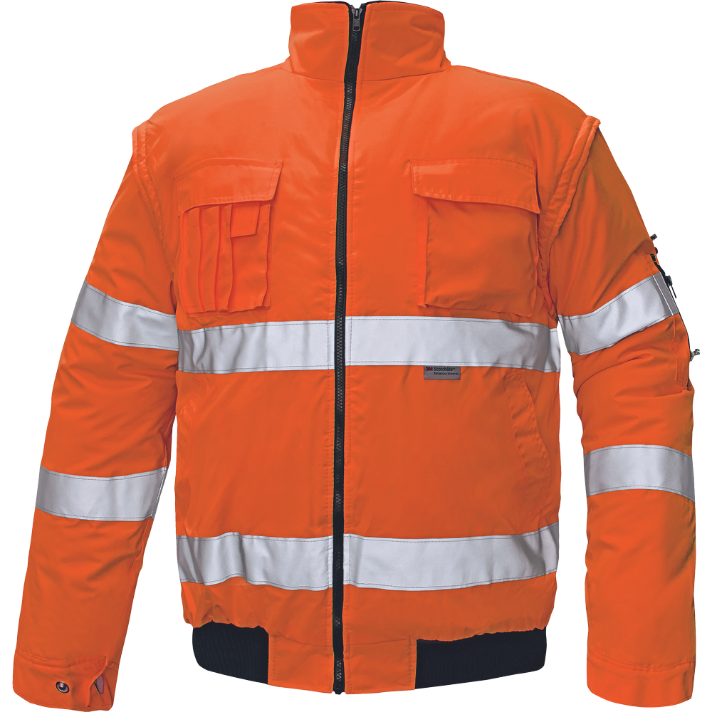 CERVA Clovelly pilot-jas reflectie oranje