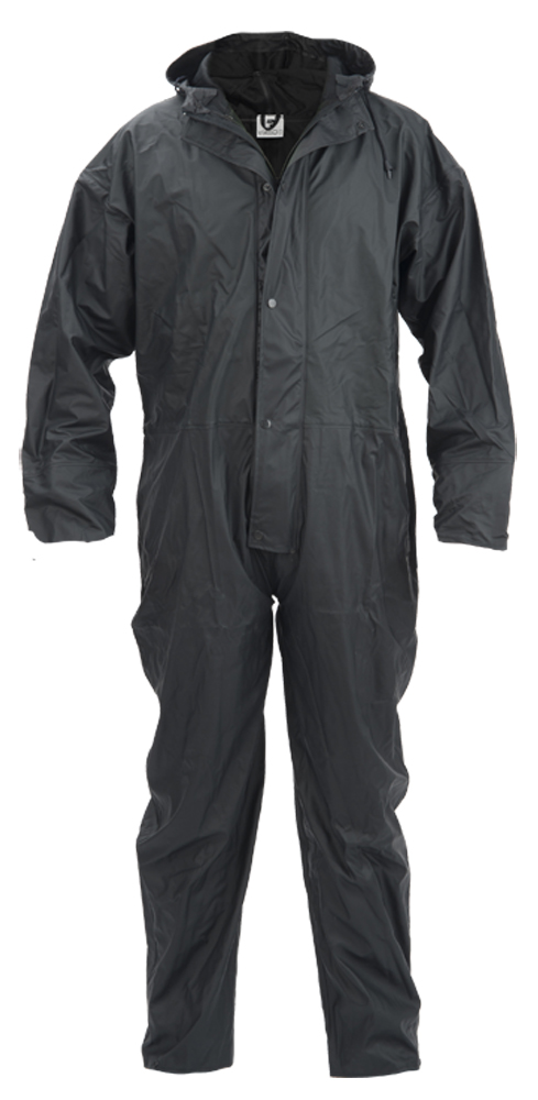 SafeWorker Tanna Regenoverall waterdicht getapete naden marine blauw