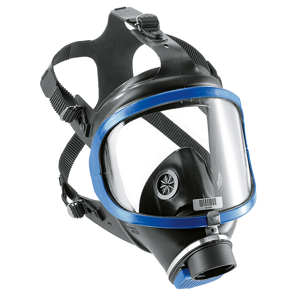 DRÄGER X-plore 6300 Volgelaatsmasker zwart/blauw