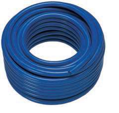 Flexibel PVC slang 1/4&quot; 11.5mm x 6.5mm blauw rol á 30 meter