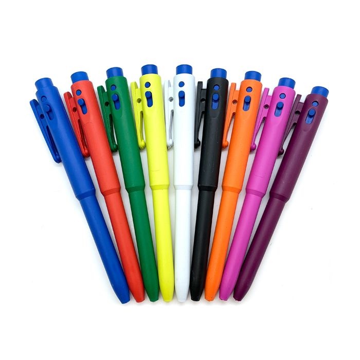 BST J800 Detectable Pen Roze/Blauw 25st