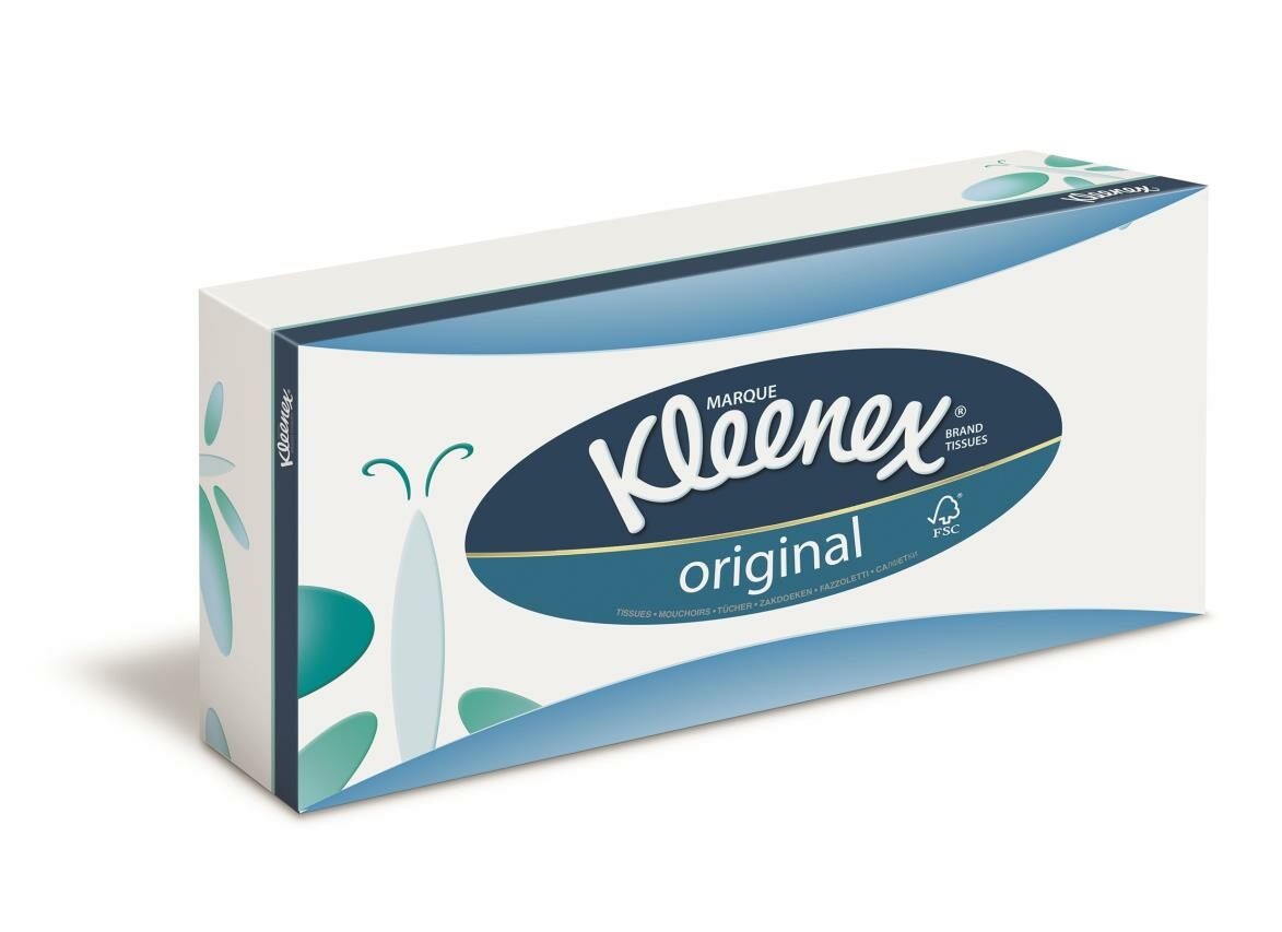 Kimberly Clark Kleenex® Facial Tissues 3-Laags Wit