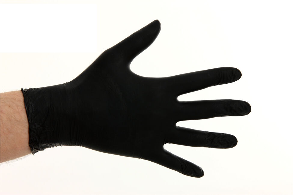 CMT Soft nitril handschoen poedervrij zwart