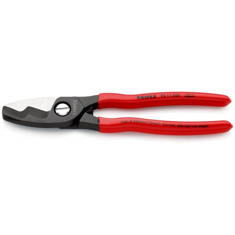 Knipex Kabelschaar 95 11 200 gebruneerd 200mm