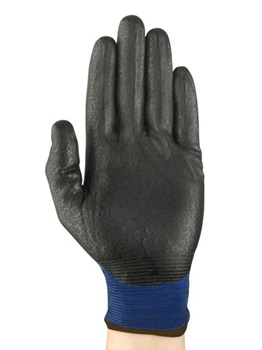 Ansell HyFlex 11-816 dunne ergonomische werkhandschoen blauw/zwart