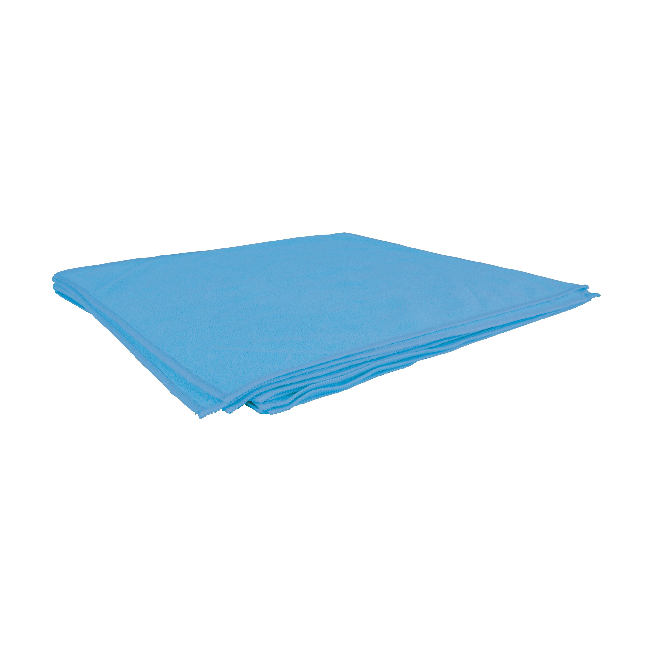 Microvezeldoek blauw 40x38cm verpakking 10 stuks