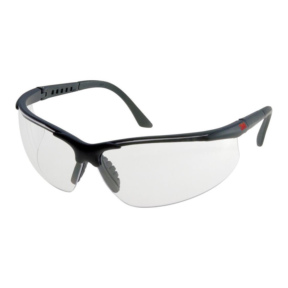 3M™ Solus™ S2001AF veiligheidsbril transparant/zwart