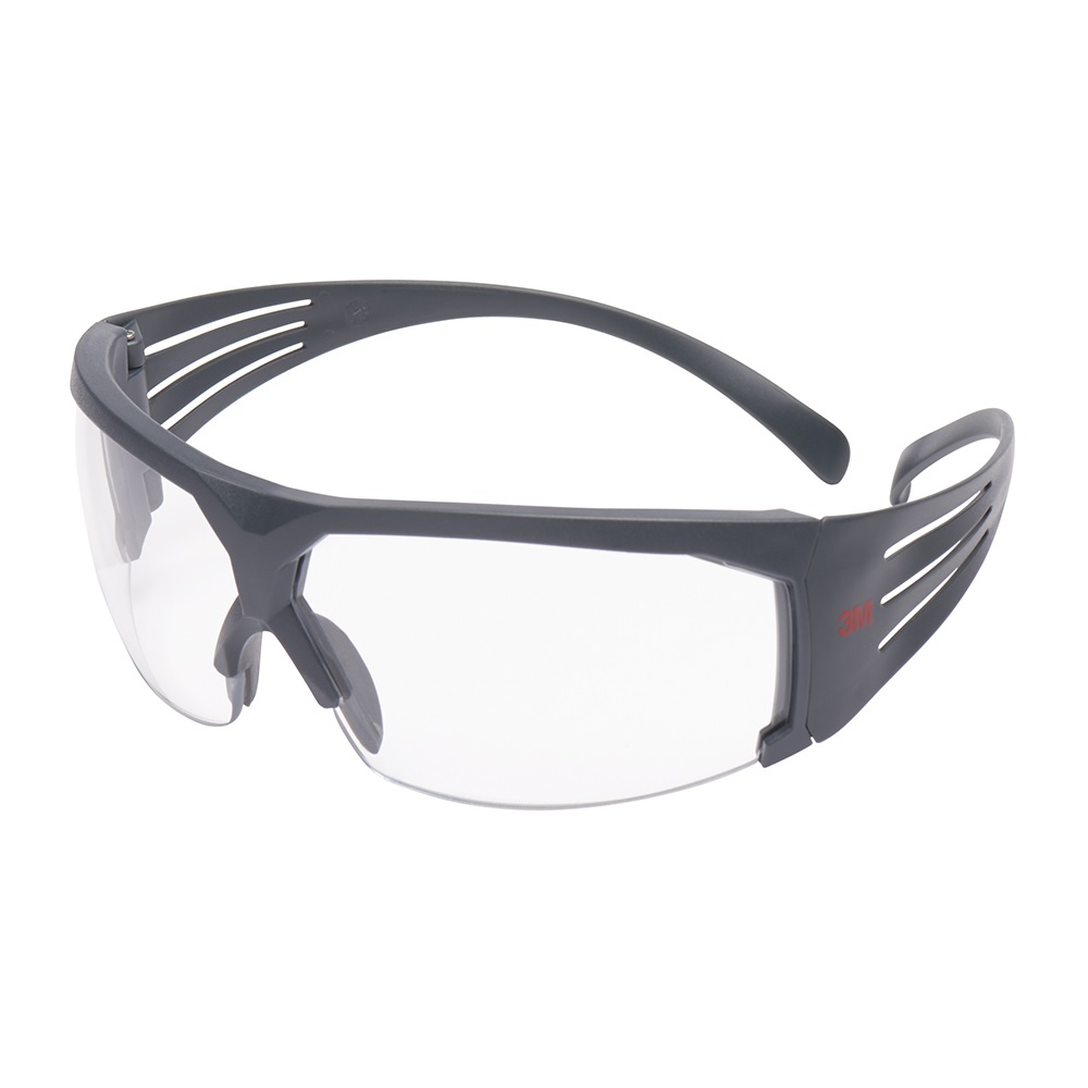 3M SF601SGAF SecureFit 600 Veiligheidsbril, grijs montuur