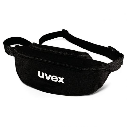 Uvex 9954-501 brillen heuptas met ritssluiting zwart