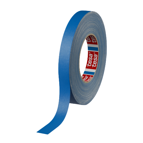 tesaBAND® 4661 Standaard met acryl gecoate textieltape blauw 50m x 19mm