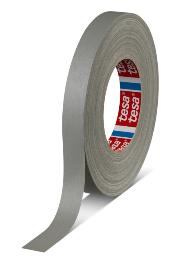  tesaBAND® 4661 Standaard met acryl gecoate textieltape grijs 50m x 19mm