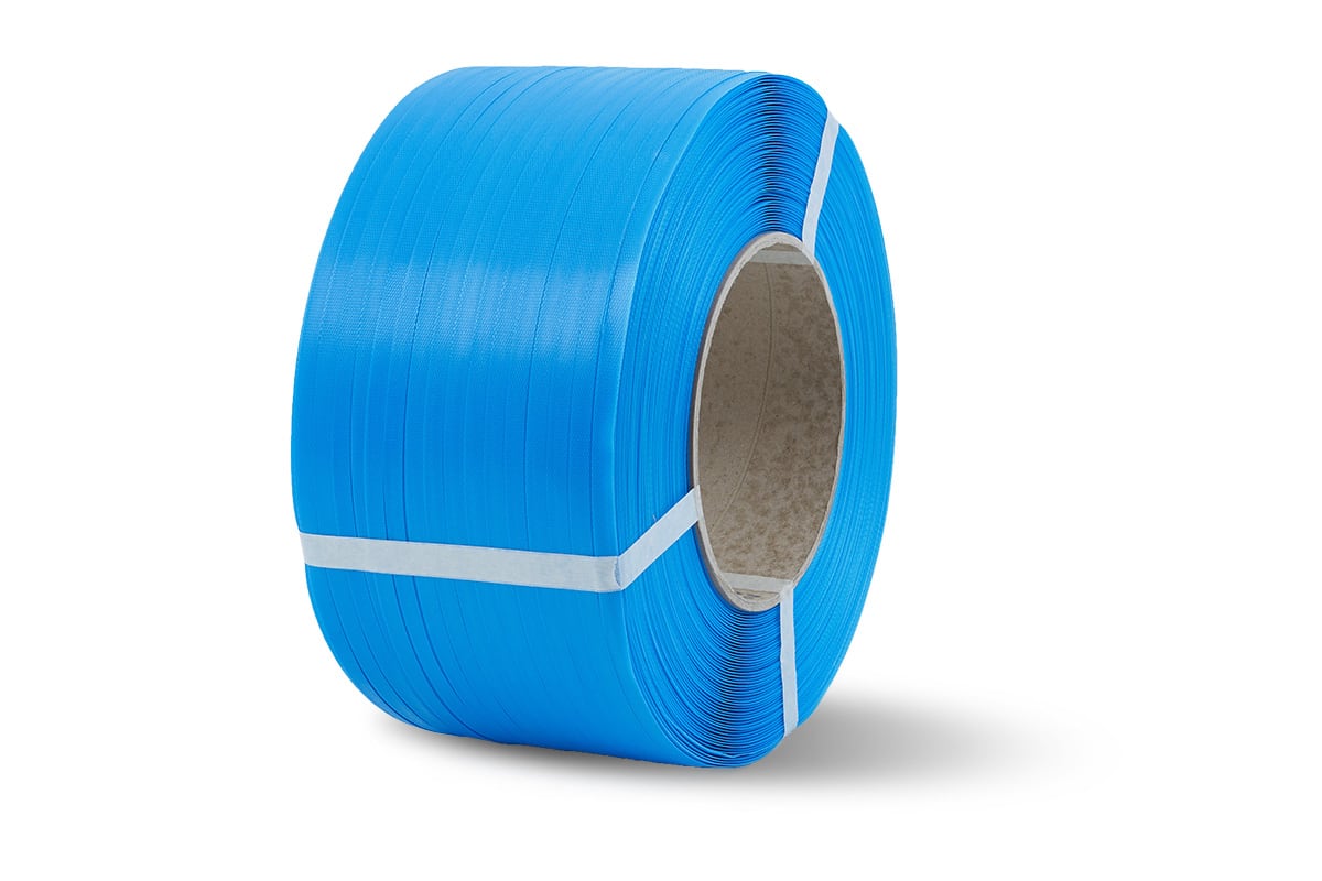 PP omsnoeringsband blauw 12mm x 0,63mm x 3000 meter