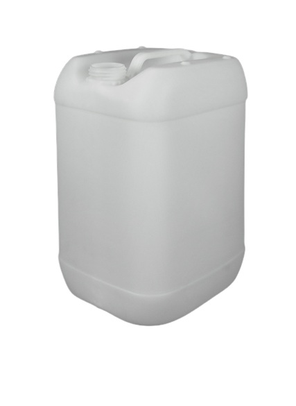 Jerrycan 25 liter wit UN stapelbaar 944gr