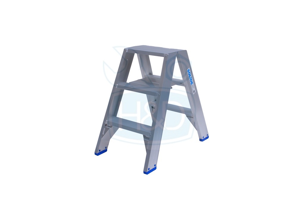 Solide model DT professionele dubbele Trap 2x3 treden