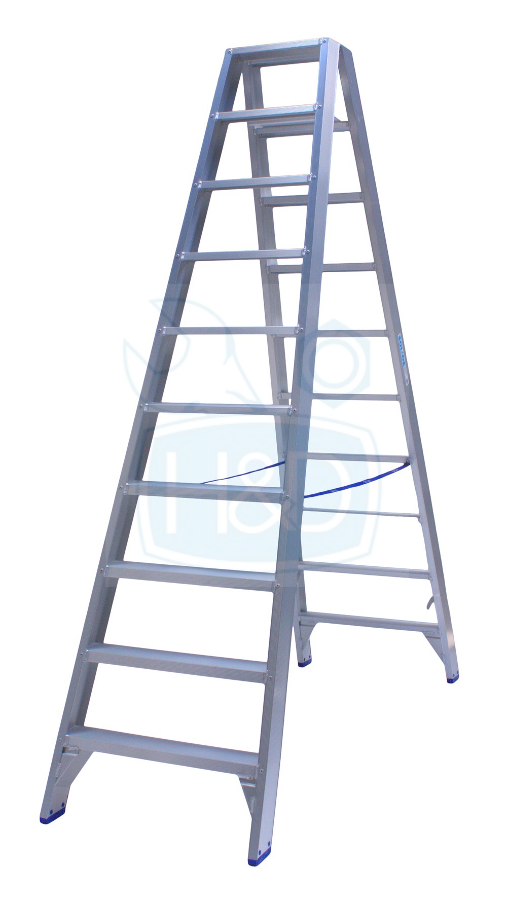 Solide model DT professionele dubbele Trap 2x10 treden