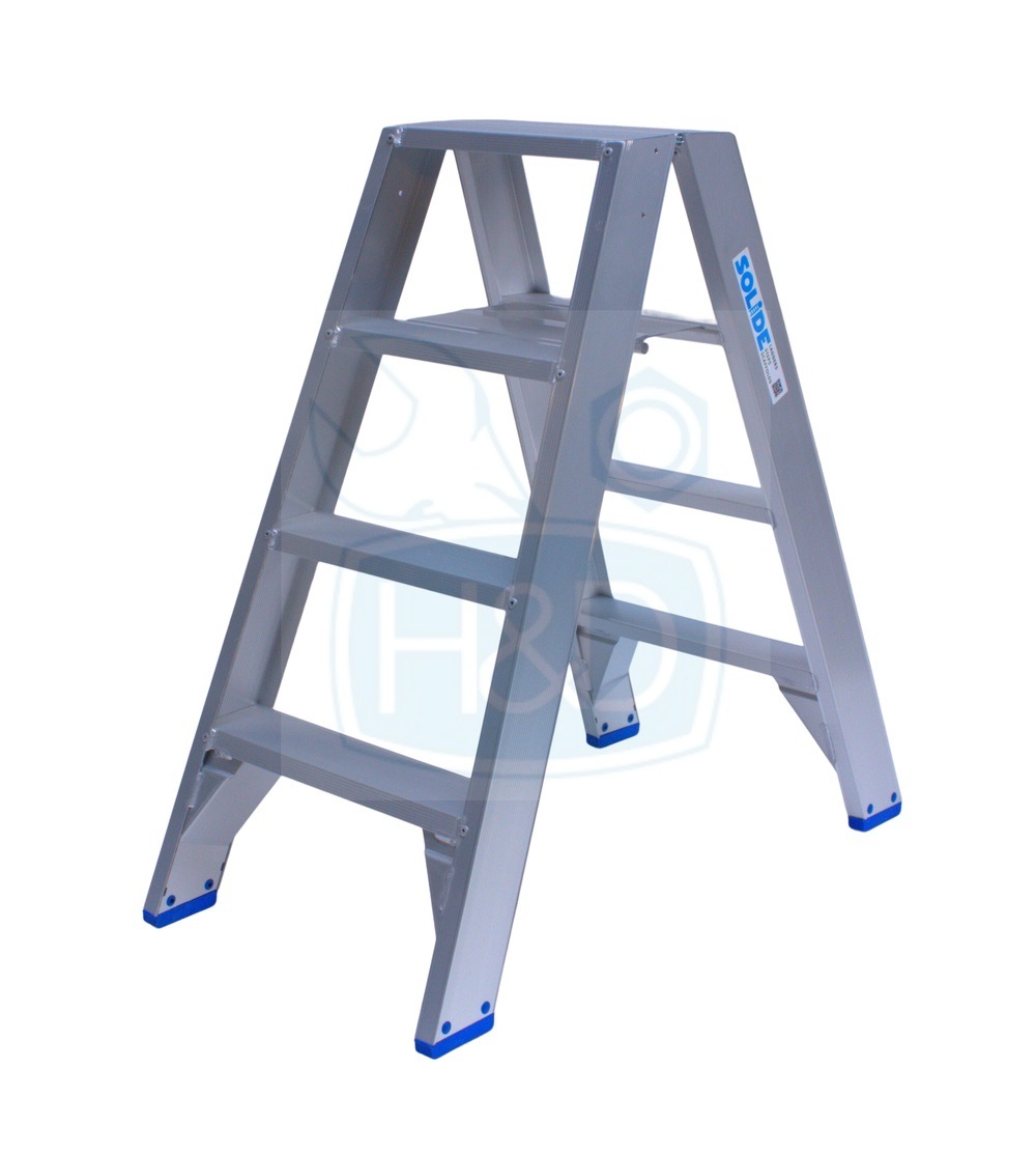 Solide model DT professionele dubbele Trap 2x4 treden