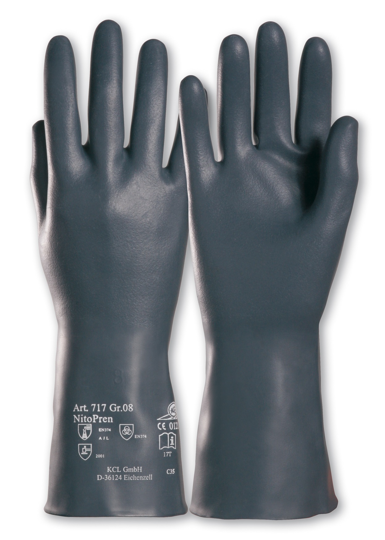 KCL Nitopren 717 chemiebestendige handschoen