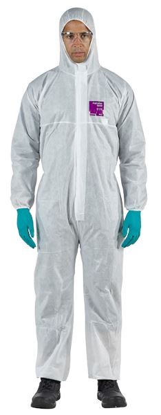 Ansell Alphatec® 1500 Plus model 138 coverall wit