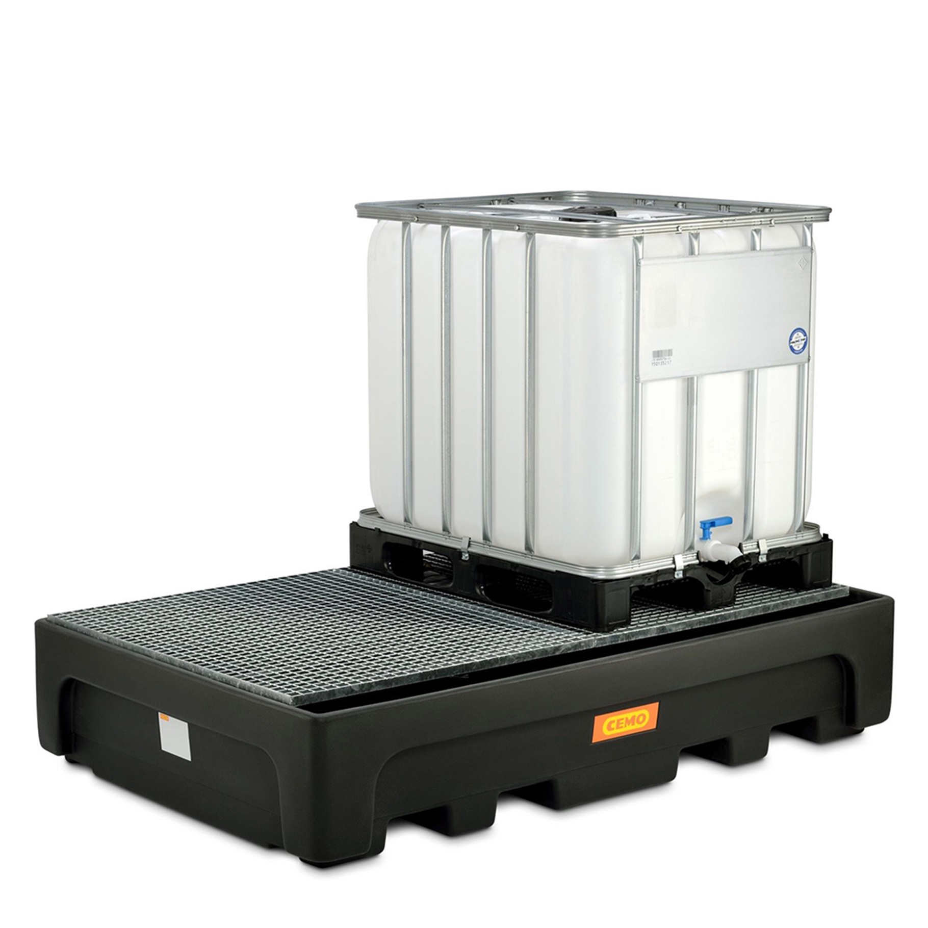 Cemo kunststof Lekbak 2x Draad IBC 10949