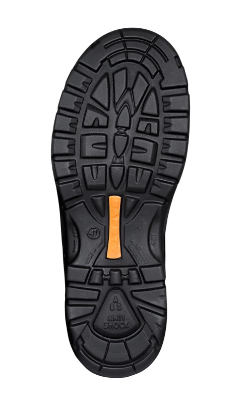 Grisport Safety 803 L veiligheids schoen hoog S3 oranje/zwart