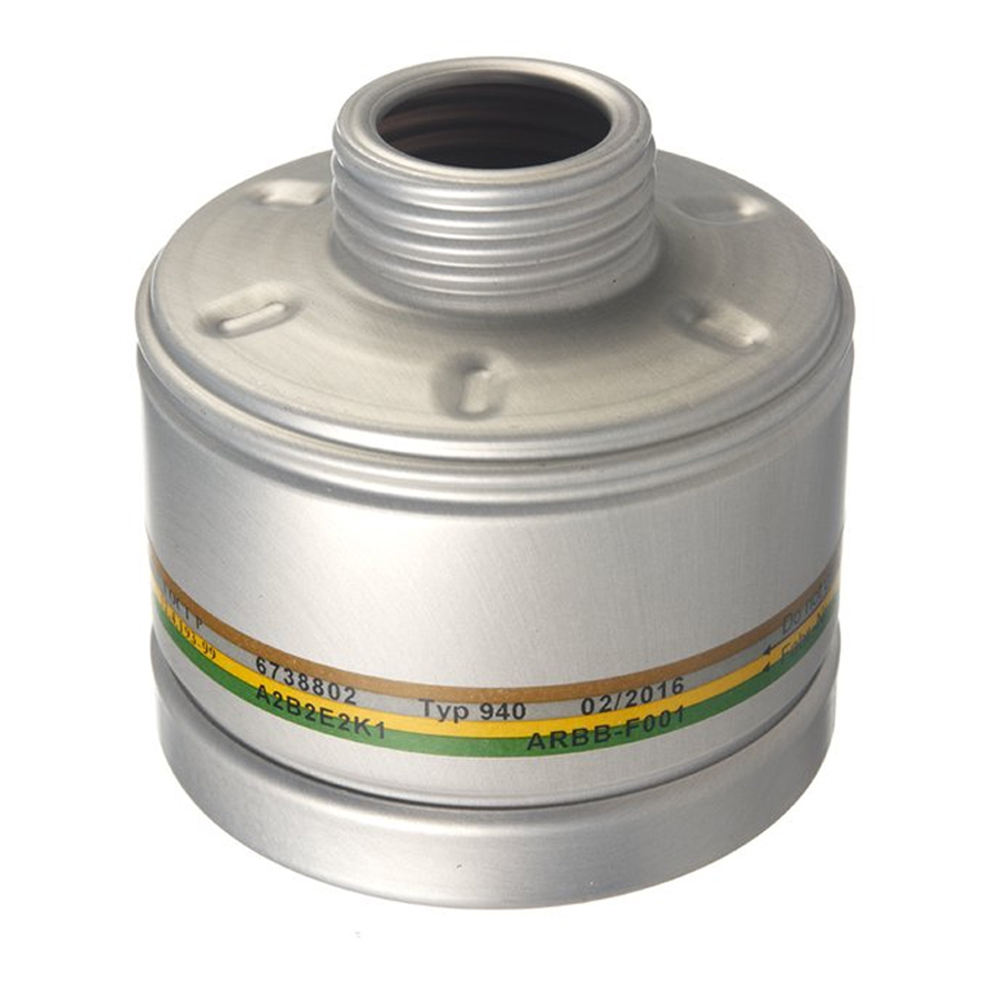 Dräger gasfilter 940 A2B2E2K1