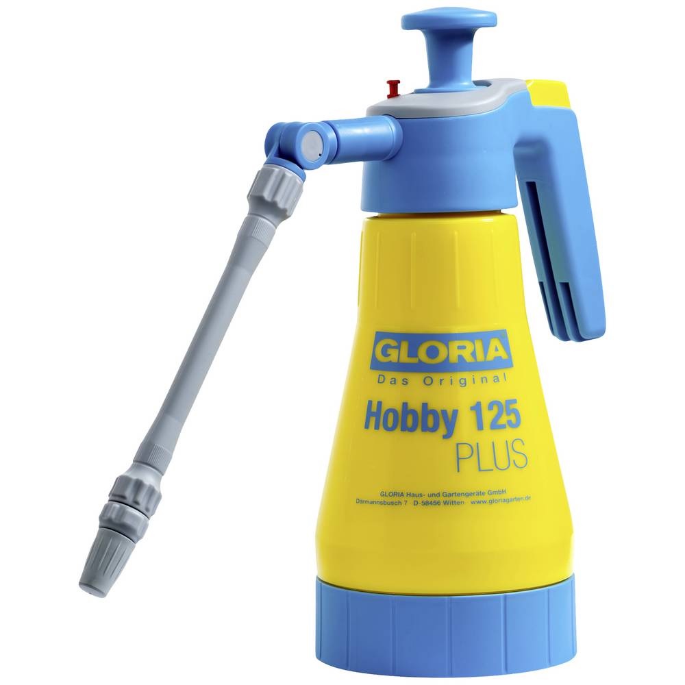 Gloria handdrukspuit hobby 125 plus 1.25l, zuurhoudend