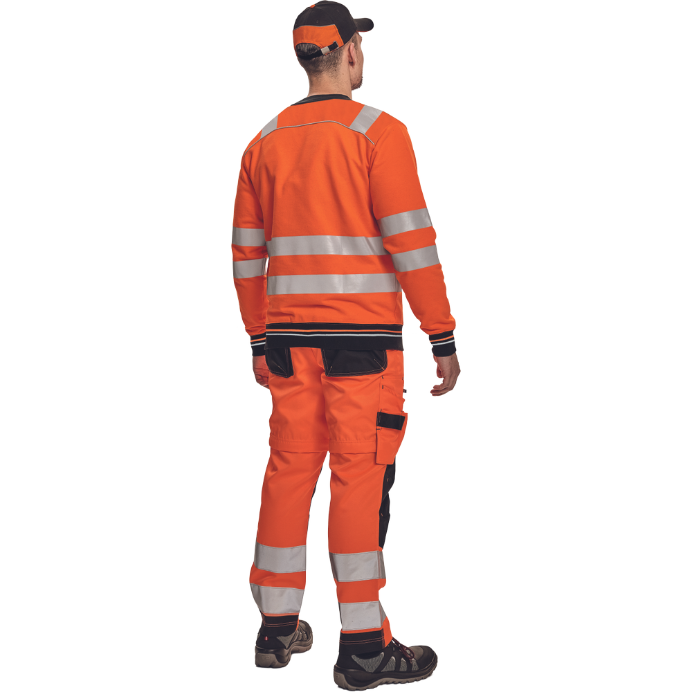 CERVA Knoxfield HI-VIS Signalisatie Sweatshirt oranje