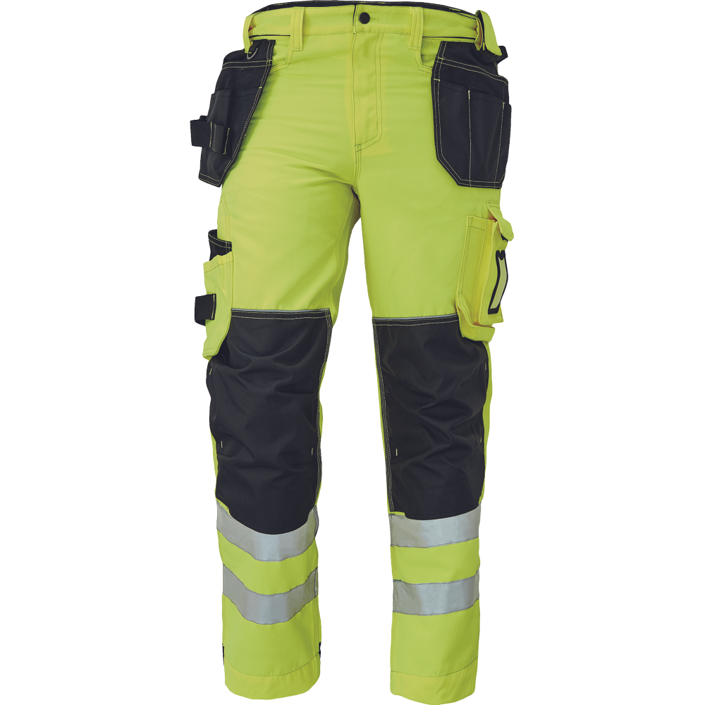 Cerva Knoxfield L310 Hi-vis werkbroek geel/antraciet