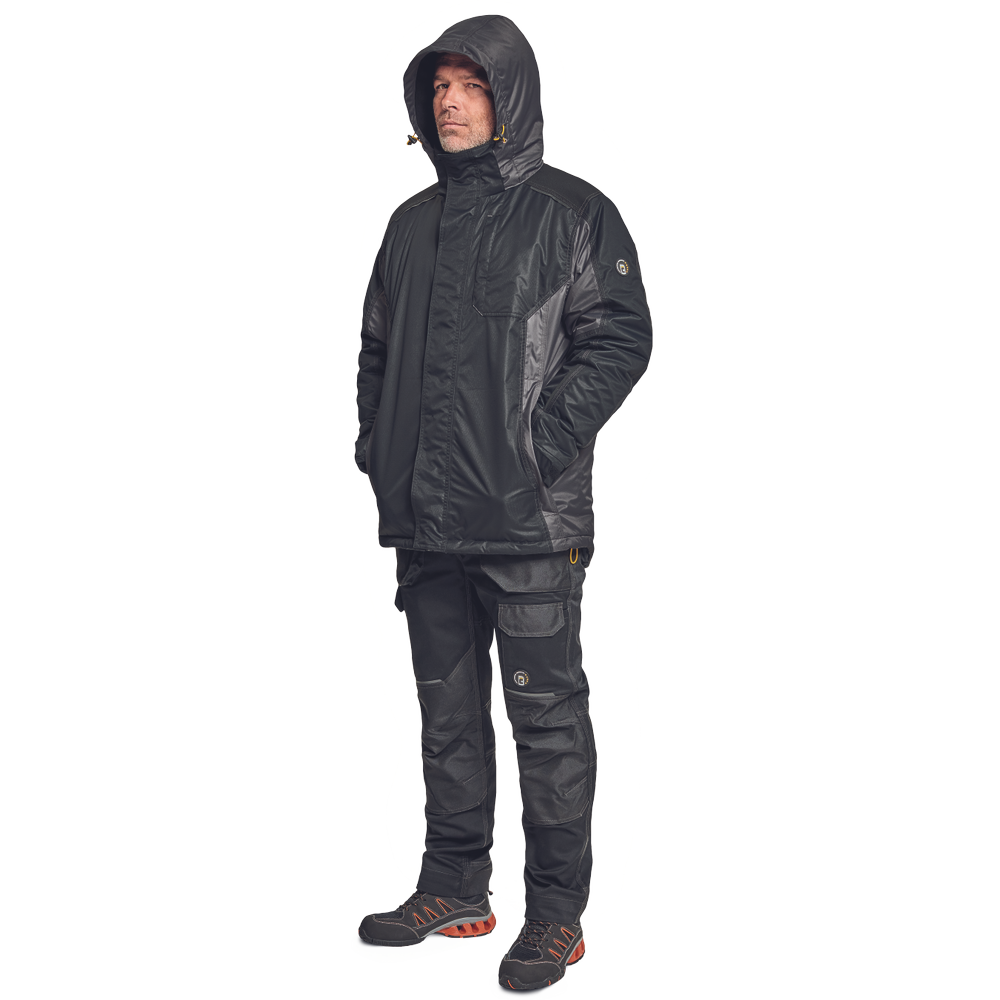 Cerva Dayboro parka zwart